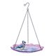 thumbnail image 1 of Comedero y baño para pájaros EcoCycle, vidrio de 11 pulgadas, 0.6 cuartos de galón, violeta, 1 of 7