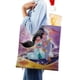 thumbnail image 4 of Jasmine, la Princesa de Aladdin Bolso de tela con estampado de lienzo para mujer, bolsa de compras reutilizable y estética, con cremallera interior, regalo para mujer,38*45cm., 4 of 6