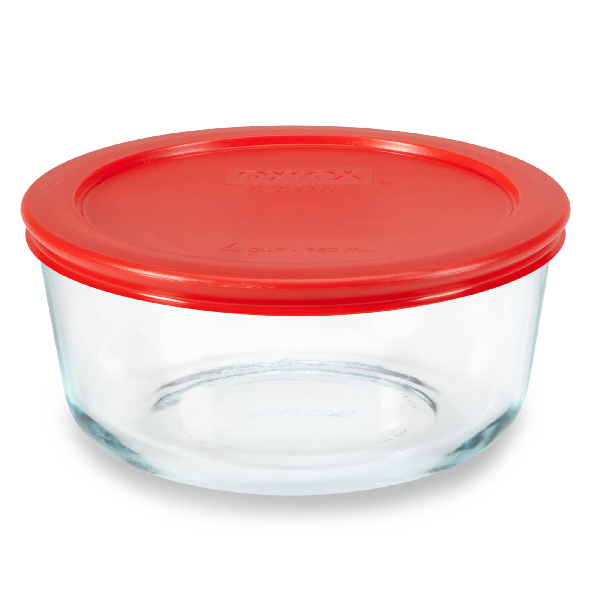Recipiente De Almacenamiento De Alimentos Pyrex Simply Store De Vidrio Para 4 Tazas