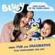 thumbnail image 3 of Juguete musical Stuffed Plush Bluey Sound Effects Talking de 33 cm, 3 of 3