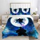 thumbnail image 1 of Naruto Animation Character Quilt Duvet Cover Set Bedclothes Bedding3-Piece Bedding Set (1 Duvet Cover + 2 Pillow Shams), 1 of 3