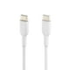 thumbnail image 2 of Cable de carga USB-C de 1.0 Mt BoostCharge Belkin Blanco, 2 of 5