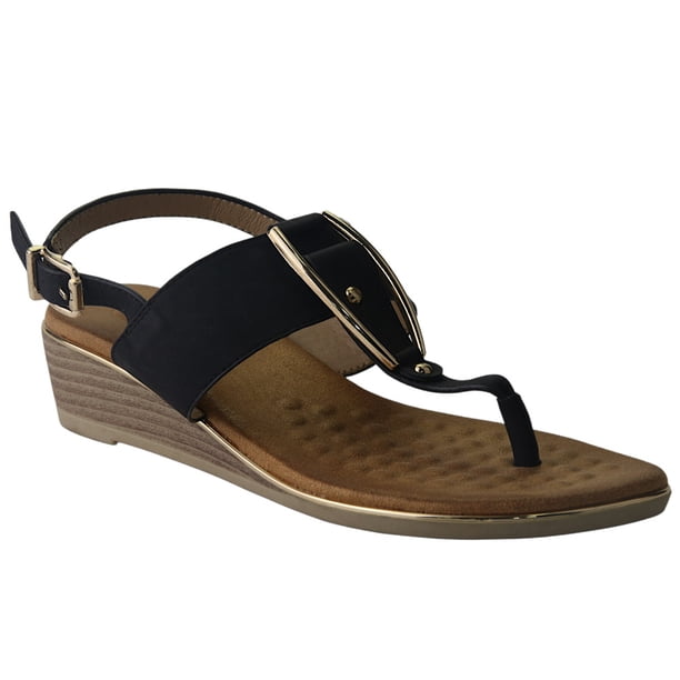 Sandalia Chalada Mujer Alba-6 Negro Casual