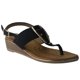 thumbnail image 1 of Sandalia Chalada Mujer Alba-6 Negro Casual, 1 of 3