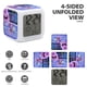 thumbnail image 3 of Elemental Theme 7 Colors Alarm Clock Digital Led Alarm Clock Gifts For Kids Friends Family, 3 of 6