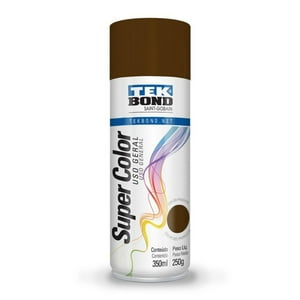 Tekbond - Pintura Acrilica Aerosol 350Ml Uso General Marrón