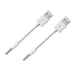 thumbnail image 1 of Cable de Datos USB de Reemplazo para Cargador de iPod Shuffle (Paquete de 2), 1 of 7