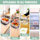 thumbnail image 5 of Contenedores para Almacenamiento de Frutas Zmxiabo Juego de 3 Piezas Sin BPA, 5 of 8