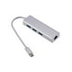 thumbnail image 1 of Hub  Tipo-c usb 2.0 3 Puertos + RJ45 Lan Ethernet, 1 of 2
