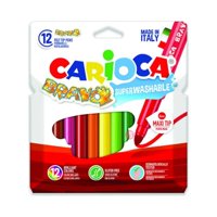 Carioca - Plumones Caja 12 Colores Bravo - Ps