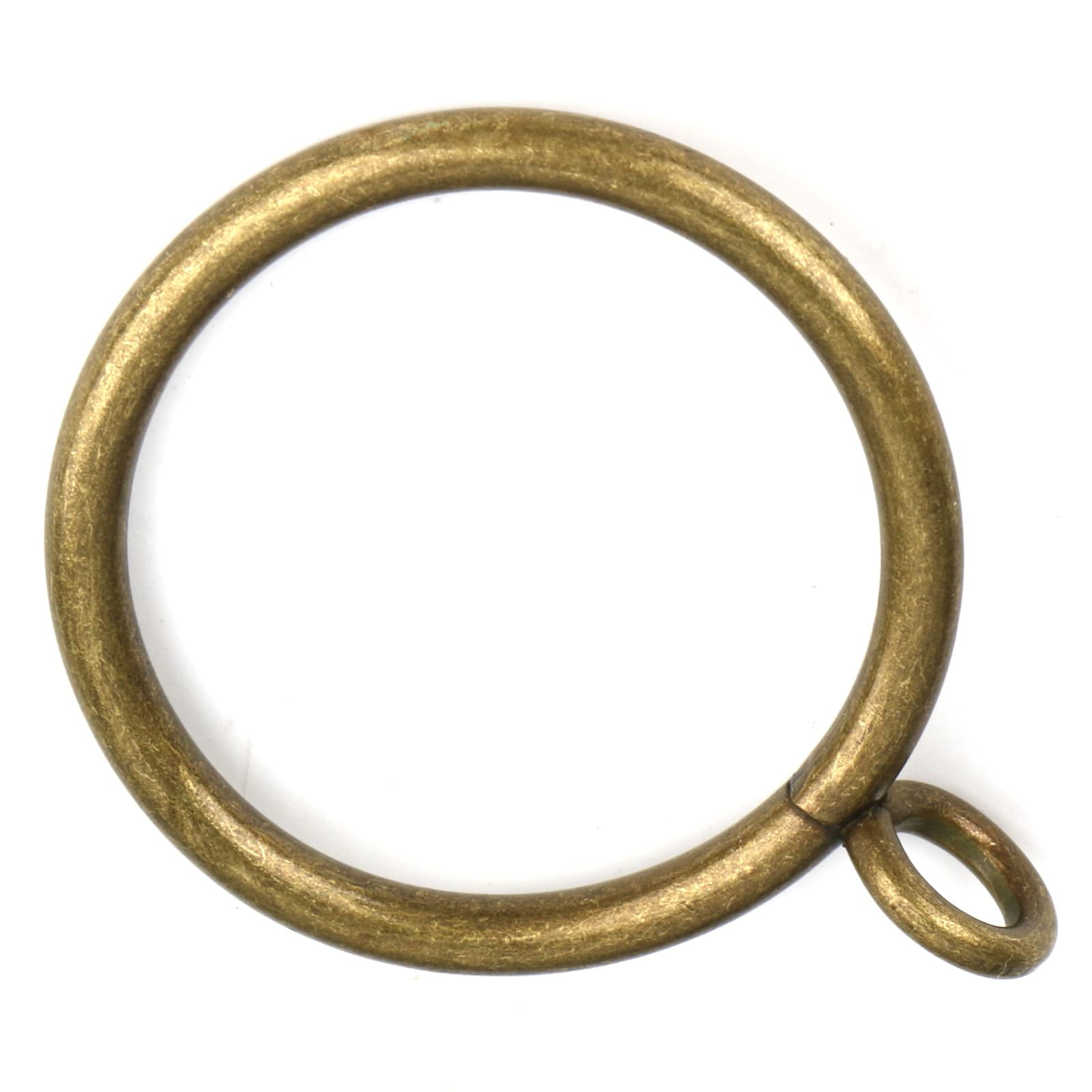 Anillos De Cortina Hanitronic De Latón Envejecido Para Barras De Cortina De 2,54 Cm