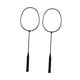 thumbnail image 1 of Raquetas De Bádminton, 2 Uds., Equipo De Bádminton Para Playa, Interior, Exterior, Patio Trasero, Negro, 1 of 5