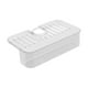 thumbnail image 2 of Estante Escurridor De Jabón, Estante De Drenaje Para Grifo Desmontable Para Baño, Hogar, Cocina, Blanco, 2 of 3
