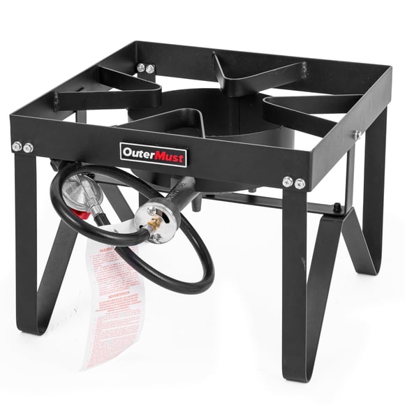 Estufa de gas resistente OuterMust OutMust Outdoor con quemador de propano, 85.000 BTU