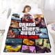 thumbnail image 5 of Grand Theft Auto (GTA) anti-pilling, suave, ligera, esponjosa y acogedora de lujo para hogar y cocina – Perfecta para niños y adultos,70X110cm, 5 of 6