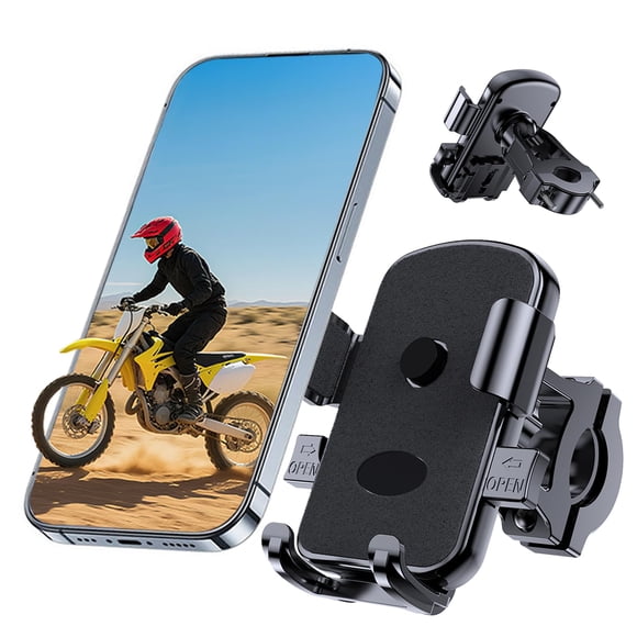 Soporte para Celular de Bicicleta ZMDCAM Giratorio 360° para Pantallas de 4.7 a 7.2"