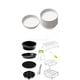 thumbnail image 1 of 10 Accesorios Para Freidora De Aire, Cesta Para Tartas Y 50 Bolsas De Papel Desechables, 1 of 2