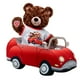 thumbnail image 2 of Auto de peluche Build a Bear rojo para amigos peludos, 2 of 2
