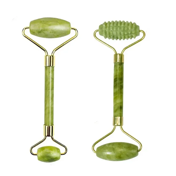 Facial Smooth Beauty Massage Natural Jade Roller Massager Face Liftting Massager Anti-wrinkle Gua Sha Beauty Skin Care Tool