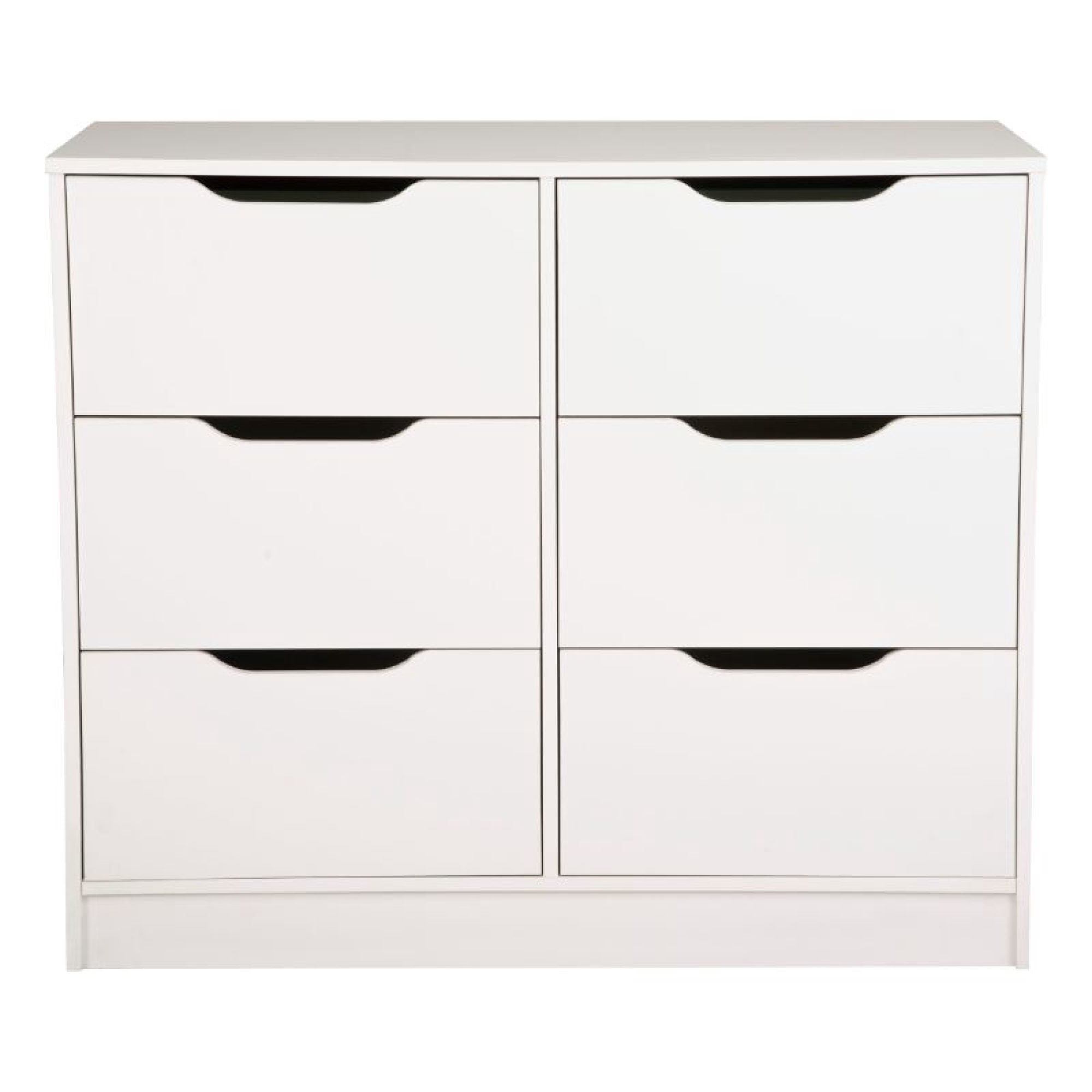 Cómoda 6 Cajones Blanco
