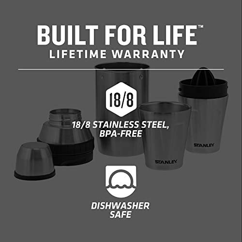 Set de Coctelera Stanley Sistema Adventure Happy Hour 2X Acero
