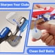 thumbnail image 5 of Set de limpieza de golf Golfupp Brush con toalla con bandera estadounidense, 5 of 7