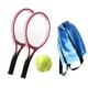 thumbnail image 4 of Accesorios para casa de muñecas, raqueta de tenis deportiva en miniatura 1:12, juego de pelota para Mini casa de muñecas, adorno para tarta, paisaje Rosa, 4 of 5