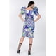 thumbnail image 2 of Vestido Ajustado con Estampado y Mangas Abullonadas, 2 of 5