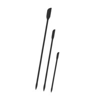 Magideal - Juego De Raspadores De Silicona Para Mezclar Alimentos, Fácil De Limpiar, Para Mezclar , Hornear, Para Botellas, Condimentos, Hogar, Cocina Negro