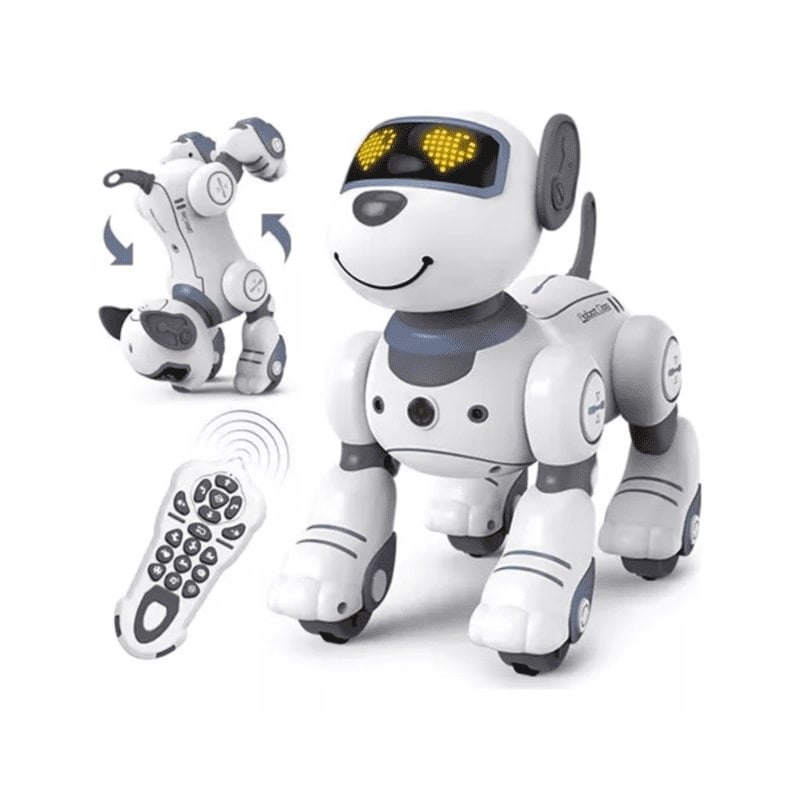 Genérico - Perro Robot Inteligente Control Remoto Interactivo Azul