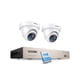 thumbnail image 1 of Sistema de cámaras CCTV ZOSI 1080p, DVR de 8 canales, 500 GB SSD, 2 cámaras domo de 2 MP, 1 of 9