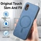 thumbnail image 5 of Magnetic Slim Case for Samsung Galaxy Xcover 7 with Camera Guard & Anti-Scratch Back Blue, 5 of 6