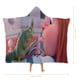 thumbnail image 2 of Leo Manta Capa Con Capucha Anti Bolitas Manta De Lana Ártica Suave Manta Portátil De Felpa Ligera Y Lujosa Poncho Para Siesta En Casa Y Oficina 100*130cm, 2 of 6