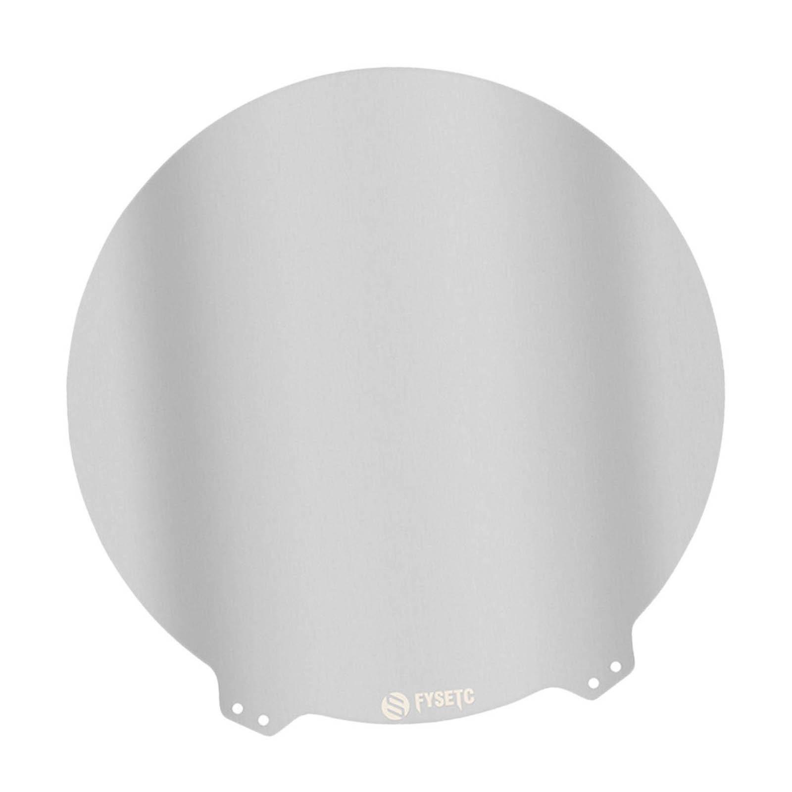 Magideal - Licencia De Material Acero Pei Forma Forma Forma , Hoja De Material Acero Pei, 380 Mm De Diámetro, Superficie De Construcción Calentada Licencia De Construcción Pei Para Sin Pegatina Magnética