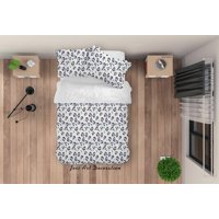 Milsleep - 3D Dibujado A Mano Animal Print Juego De Funda De Edredón Juego De Funda De Edredón Fundas De Almohada