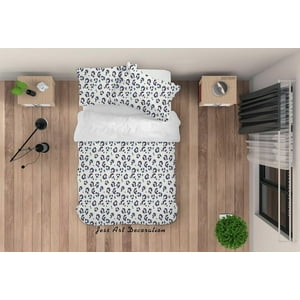 Milsleep - 3D Dibujado A Mano Animal Print Juego De Funda De Edredón Juego De Funda De Edredón Fundas De Almohada
