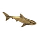 thumbnail image 5 of Escultura de tiburón de cobre, pequeño recuerdo de fiesta, artesanía, decoración del hogar, figura de animal marino de latón para mesa, sala de estar,, 5 of 5
