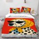 thumbnail image 1 of Dalmatian Wearing Fashion Glasses Themed Bedding Set Duvet Cover and Pillowcase Set Soft and Comfortable, 1 of 1
