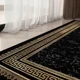 thumbnail image 3 of Alfombra Pasillera 3d Decorativa W.m G Moderna 1.8 M 60 Cm Cuadro Negro Con Beige, 3 of 3