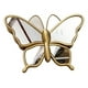 thumbnail image 2 of Set de 3 Espejos Mariposa Dorado Decoración Glamour Jhn, 2 of 3