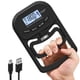 thumbnail image 2 of Entrenador De Fuerza De Agarre De 396lbs 180kg Dinamómetro Electrónico Recargable De Mano Probador De Fuerza De Agarre Digital Con Pantalla Lcd (negro), 2 of 3