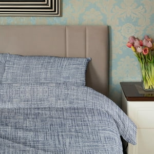 Juego De Sábanas Nautica 3Piezas Microfibra 1,5 Plazas Tonos Azules