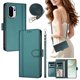 thumbnail image 2 of Funda Billetera para OnePlus 15R, Cuero Sintético con Cierre, Verde Oscuro, 2 of 6