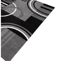 Genérico - Alfombra 3D Estampada Living 200X240Cm Antideslizante