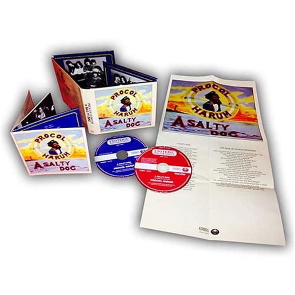 CD Cherry Red Records A Salty Dog Envoltorio Retráctil