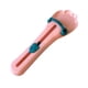 thumbnail image 2 of Cuchara Dispensadora De Golosinas Húmedas Para Gatos, Multifuncional, Ligera, Para Alimentación De Aperitivos Para Mascotas, Color Dorado Y Rosa, 2 of 3