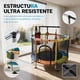 thumbnail image 5 of Mini Trampolín Cama Elástica 1.4M con 5 Juguetes Para Niños, 5 of 7