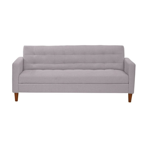 Futón Sofá Cama Genova Lino Gris Claro