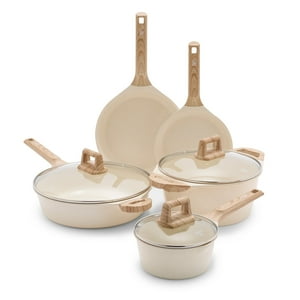 Juego De Utensilios De Cocina Greenlife Arte Ceramic Antiadherente 8 Piezas