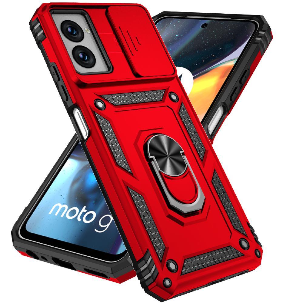 Estuche Gangxun Para Motorola Moto G Power 2024, Soporte Giratorio 360°, Estilo Mecánico Y Magnético